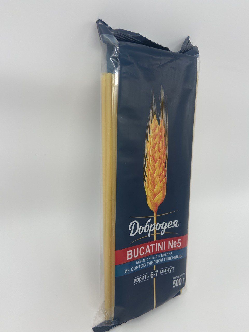 

Макароны Добродея Bucatini5, 500 г х 4 шт, БУКАТИНИ5