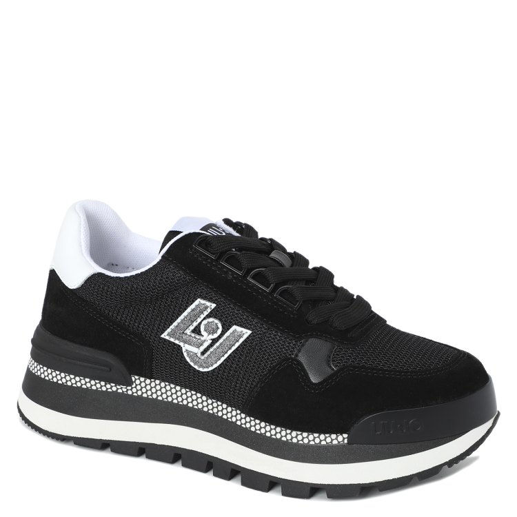 

Кроссовки женские Liu Jo BA3119 черные 37 EU, Черный, BA3119