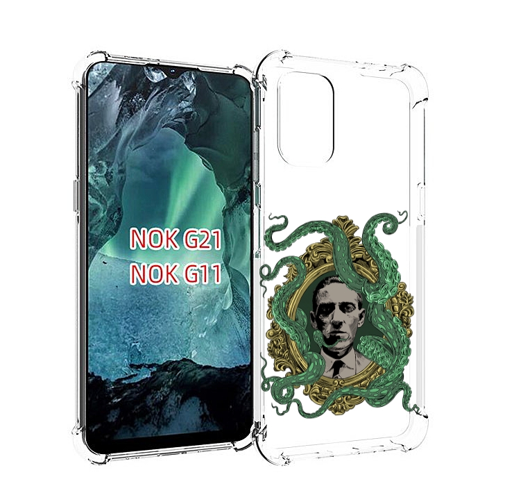 

Чехол MyPads портрет с кракеном для Nokia G11 / G21, Прозрачный, Tocco