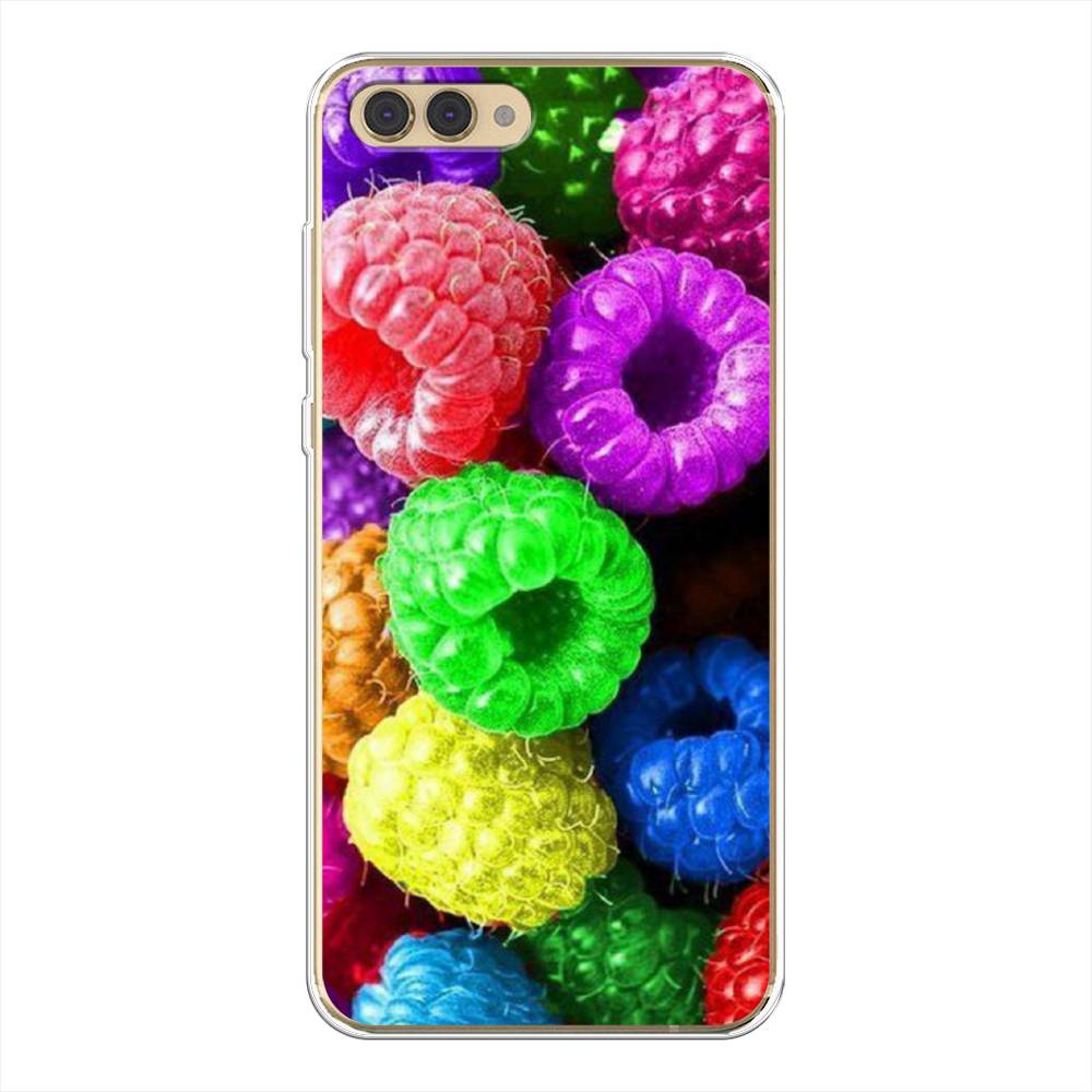 

Чехол Awog "Разноцветная малина" для Huawei Honor V10 (View 10), Разноцветный, 65150-10