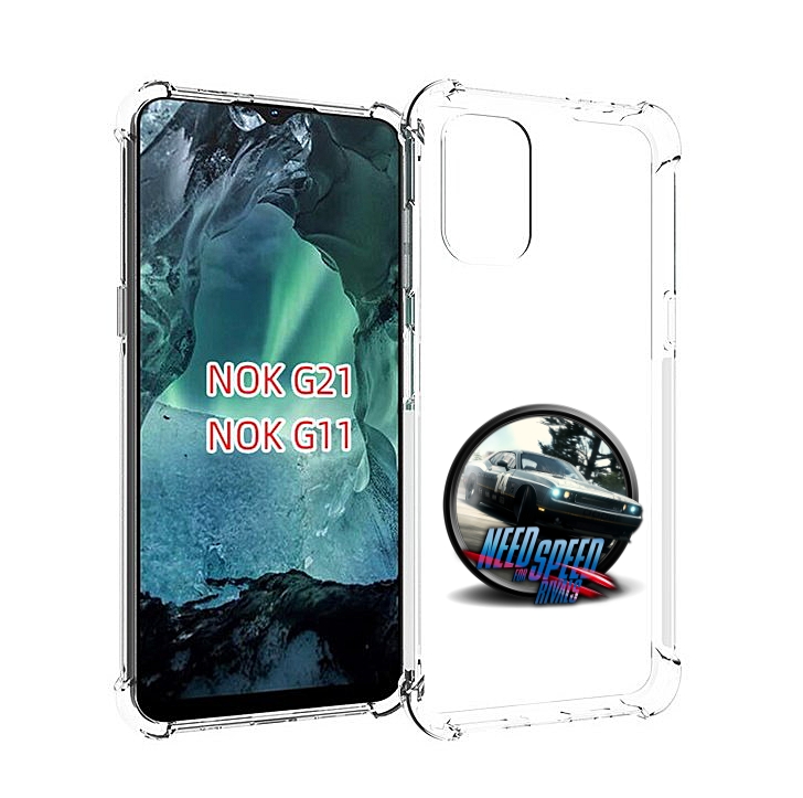 

Чехол Mypads Гонки Для Nokia G11/G21, Прозрачный, Tocco