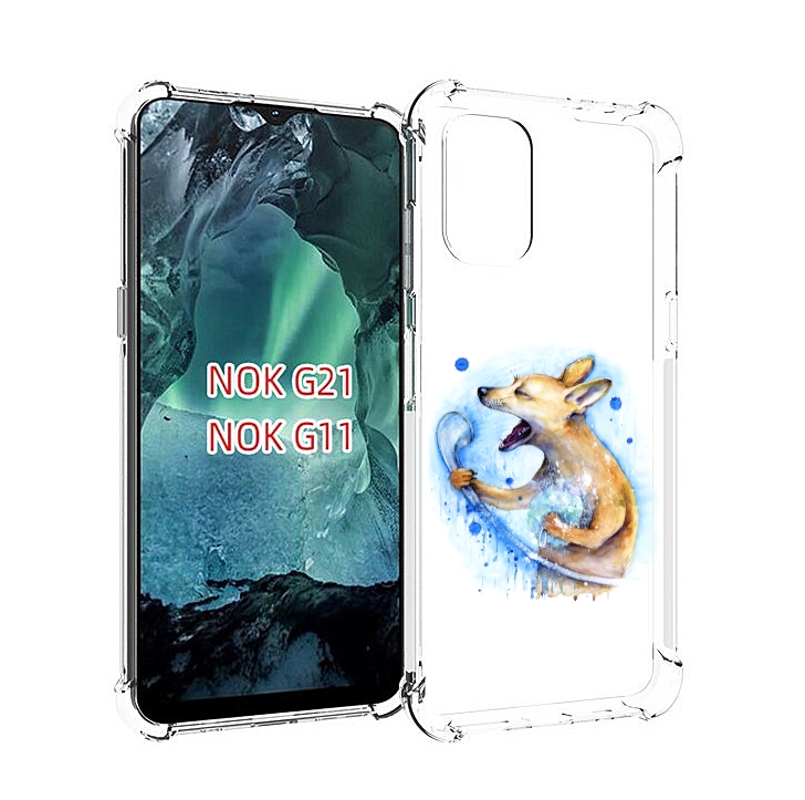 

Чехол Mypads Пение В Душе Для Nokia G11/G21, Прозрачный, Tocco