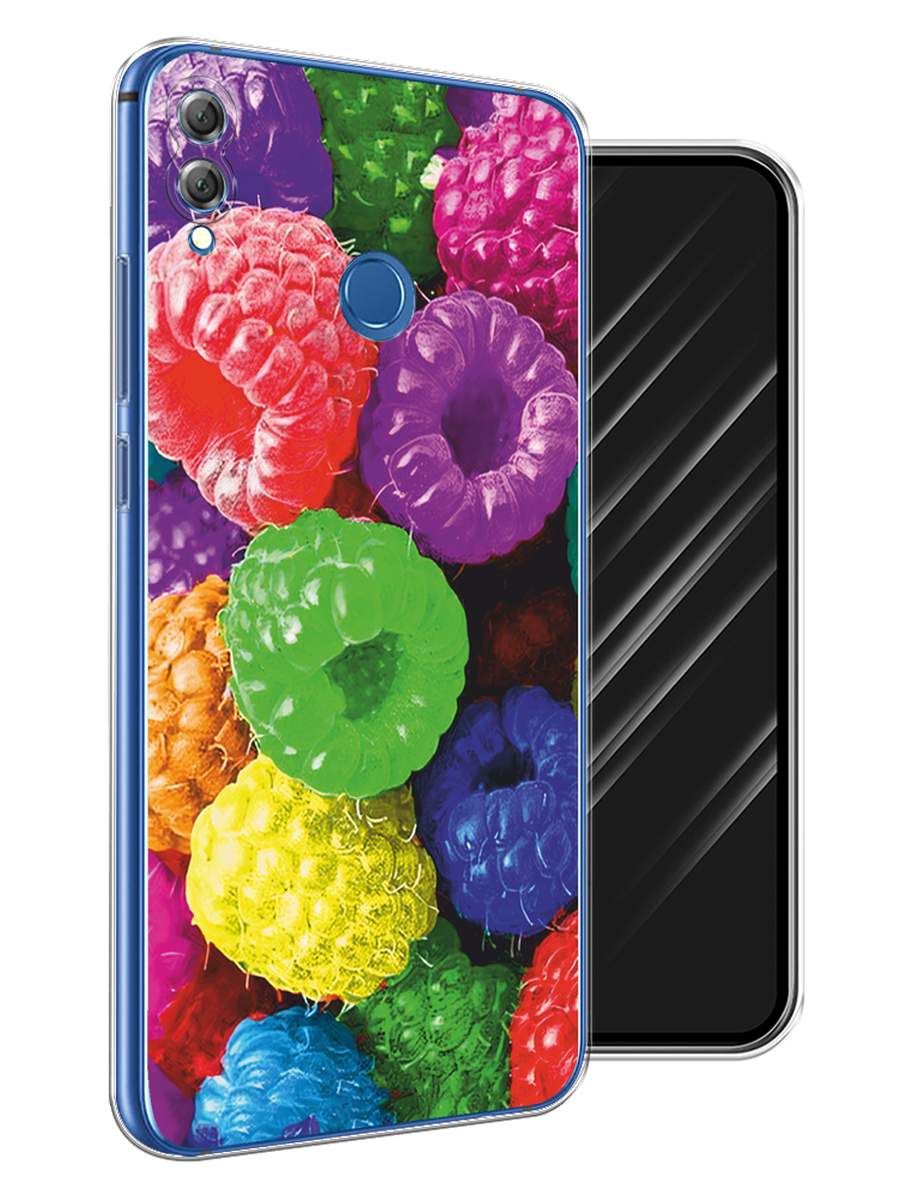 

Чехол Awog "Разноцветная малина" для Honor 8X, Разноцветный, 66750-10