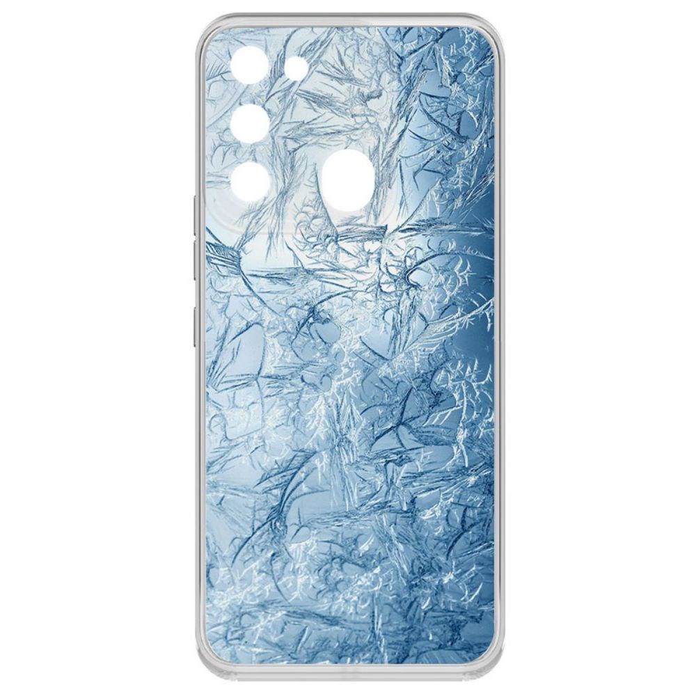 

Чехол-накладка Krutoff Clear Case Лед для TECNO Spark 8C, Прозрачный