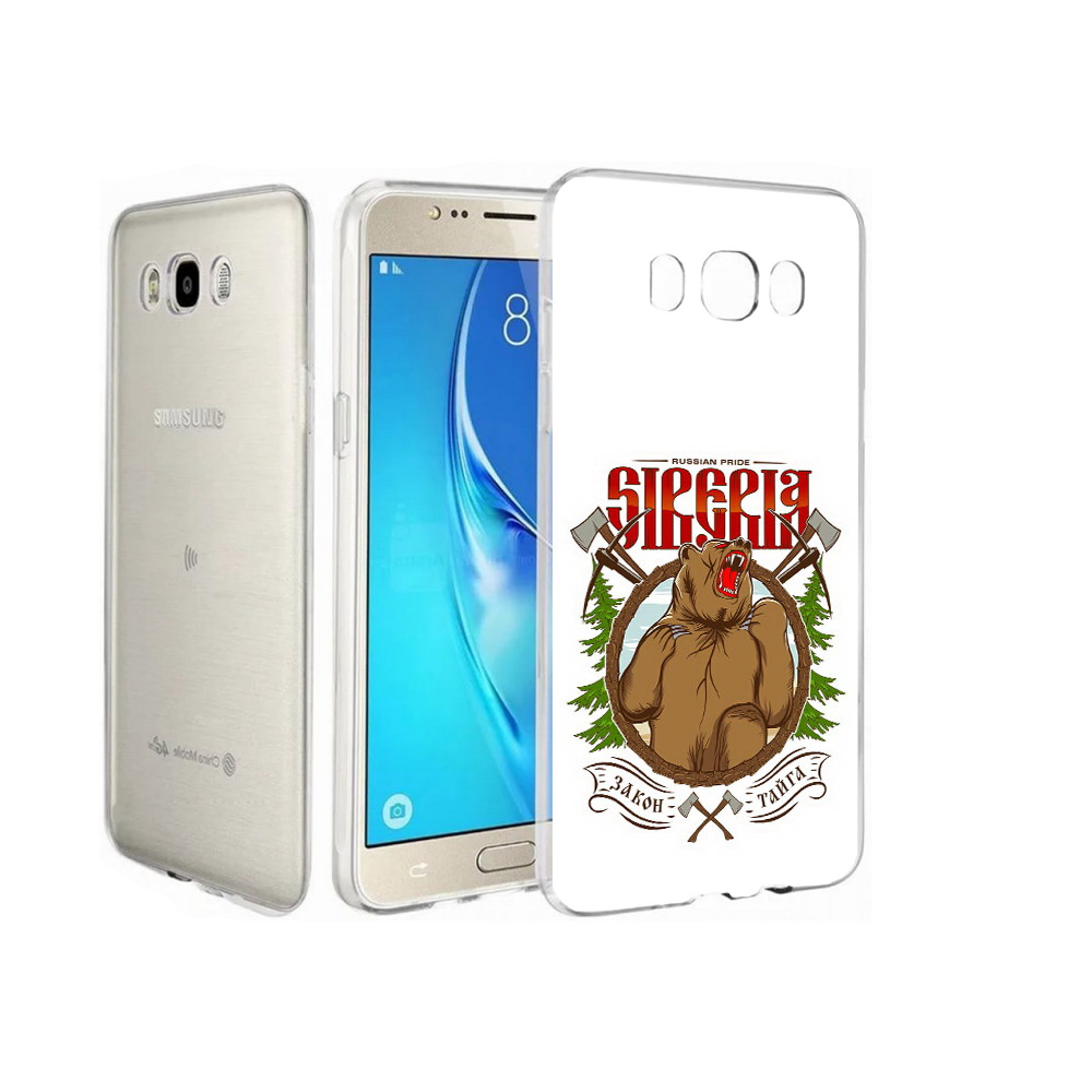 

Чехол MyPads Tocco для Samsung Galaxy J7 Тайга, Прозрачный, Tocco