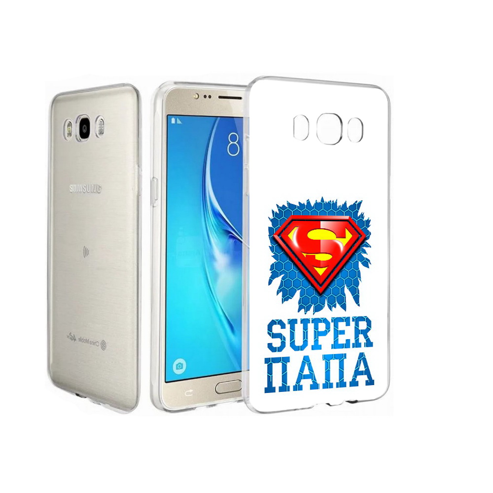 

Чехол MyPads Tocco для Samsung Galaxy J7 Супер Папа, Прозрачный, Tocco
