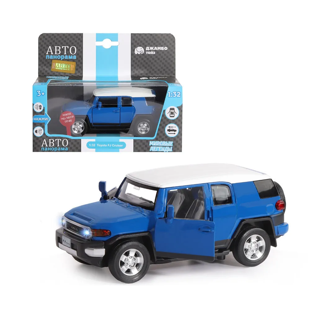 фото Машинка металлическая автопанорама 1:32 toyota fj cruiser, jb1251138