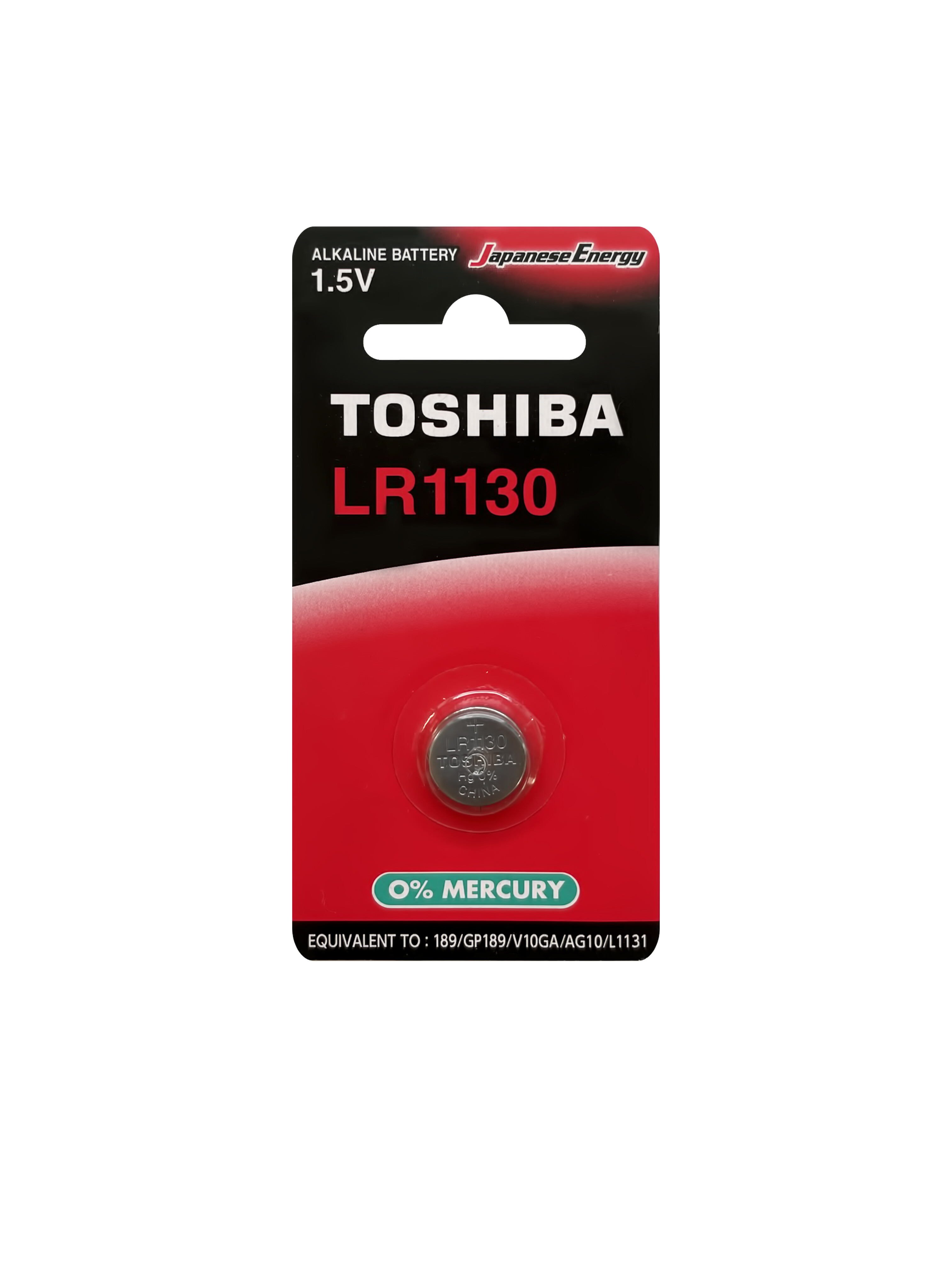 

Батарейка Toshiba LR1130 щелочная (alkaline) ТАБЛЕТКА Special (1шт) LR1130 1,5V