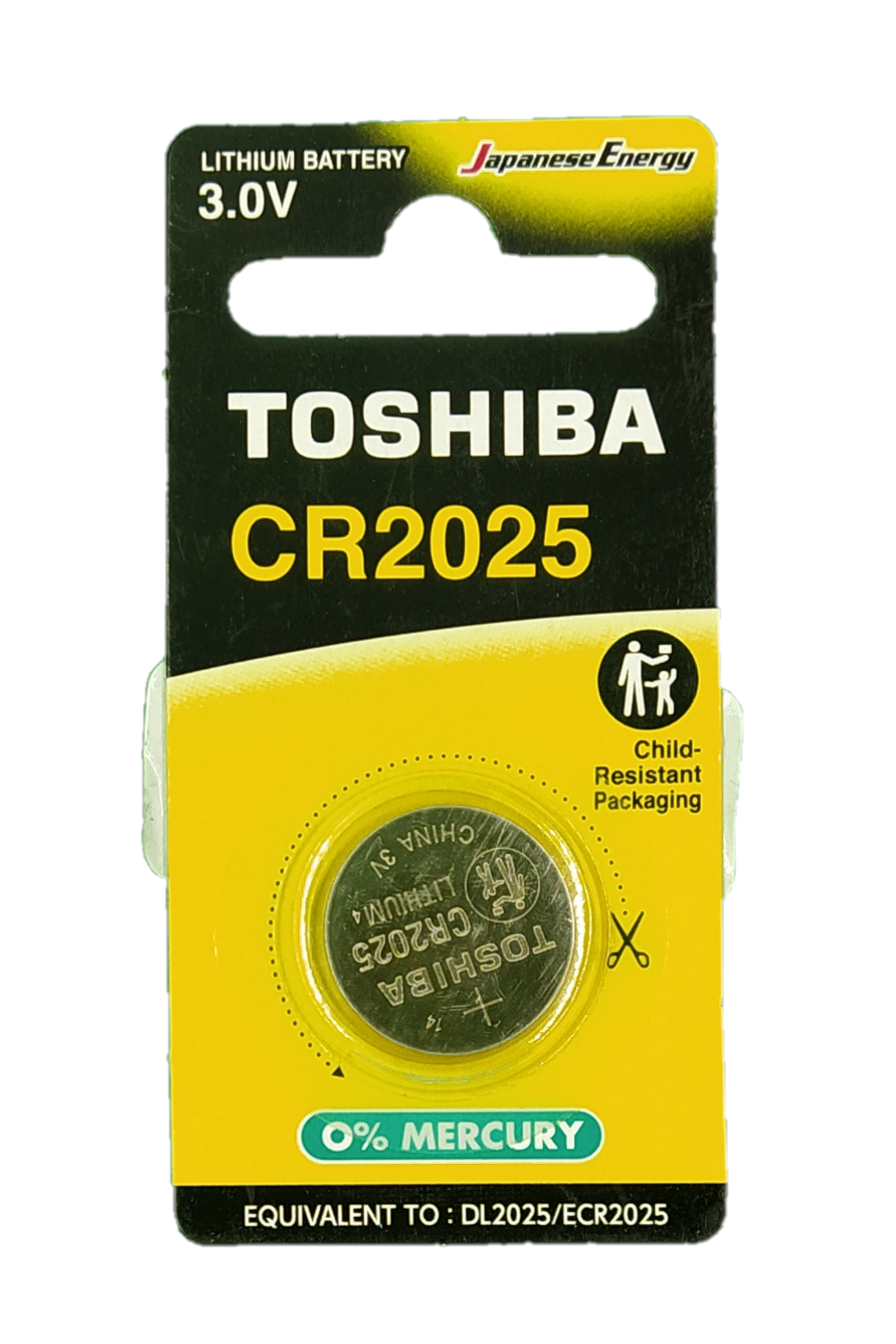 Батарейка Toshiba CR2025 литиевая (litium) ТАБЛЕТКА Special (1шт) CR2025 3V