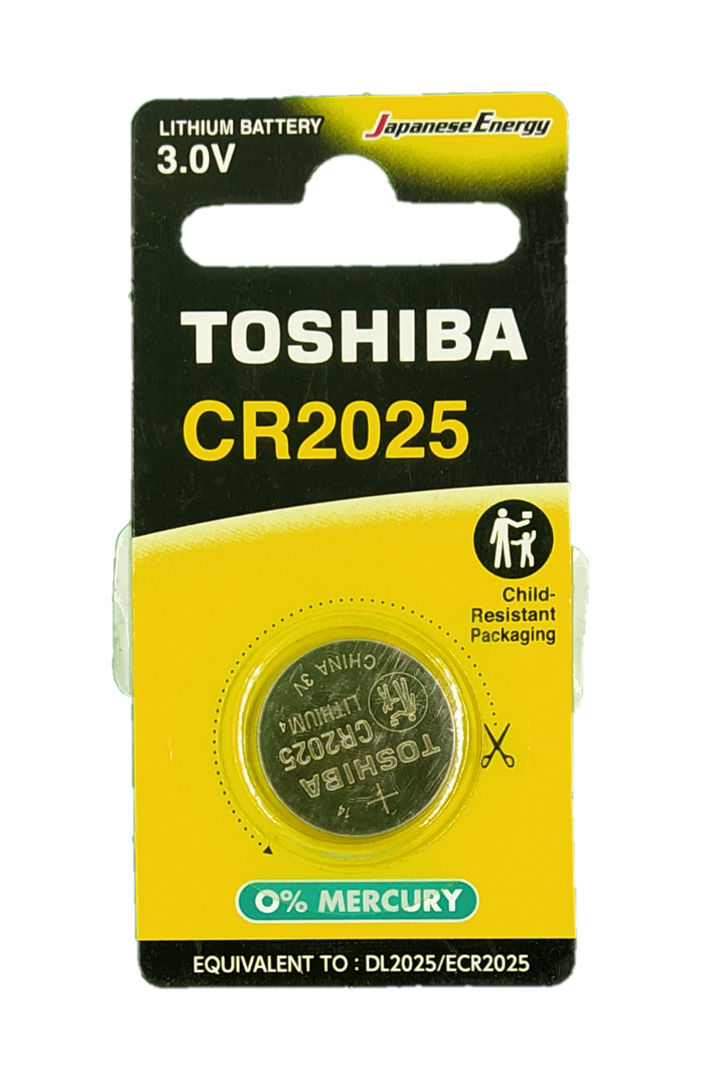 фото Батарейка toshiba cr2025 литиевая (litium) таблетка special (1шт) cr2025 3v