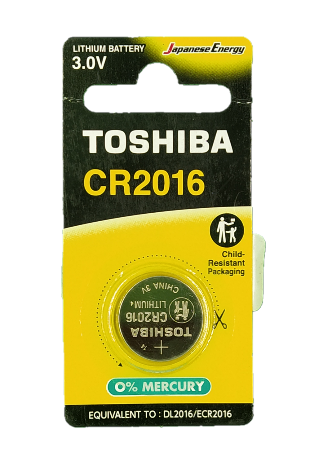 фото Батарейка toshiba cr2016 литиевая (litium) таблетка special (1шт) cr2016 3v