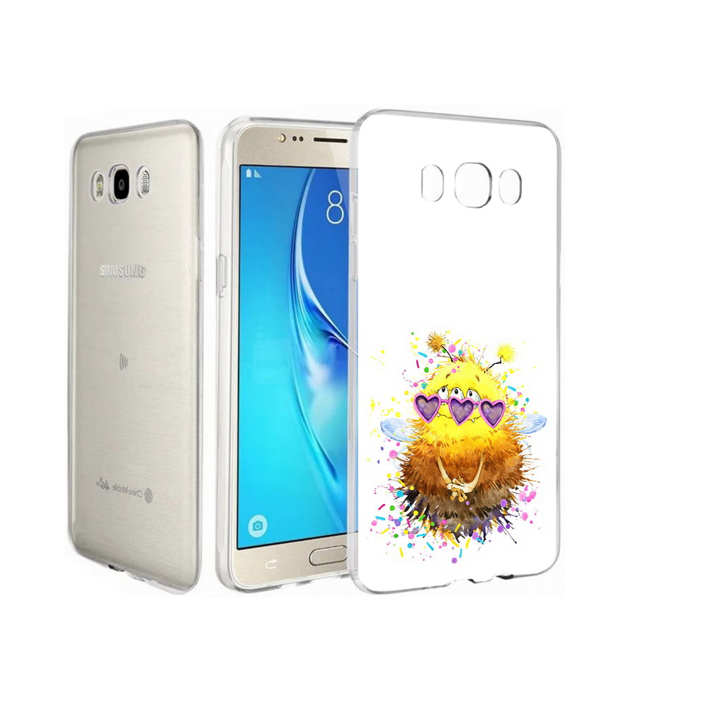 Чехол MyPads Tocco для Samsung Galaxy J7 Пушитый шмель