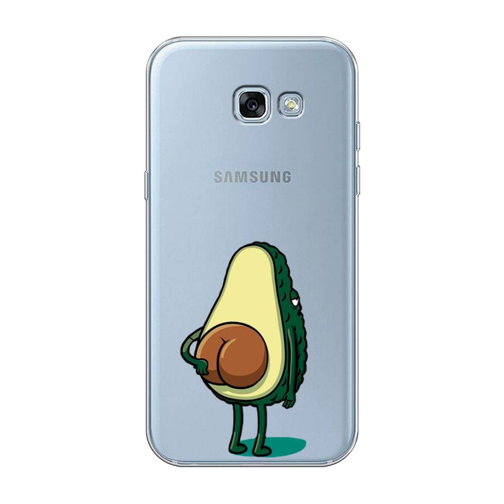 

Чехол Awog на Samsung Galaxy A3 2017 / Самсунг A3 2017 "Попа авокадо", Зеленый;коричневый;прозрачный, 20350-10