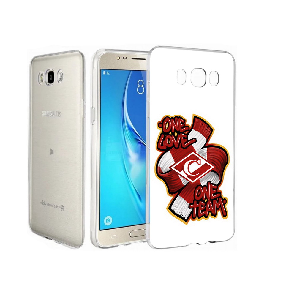 

Чехол MyPads Tocco для Samsung Galaxy J7 Одна любовь-Спартак, Прозрачный, Tocco