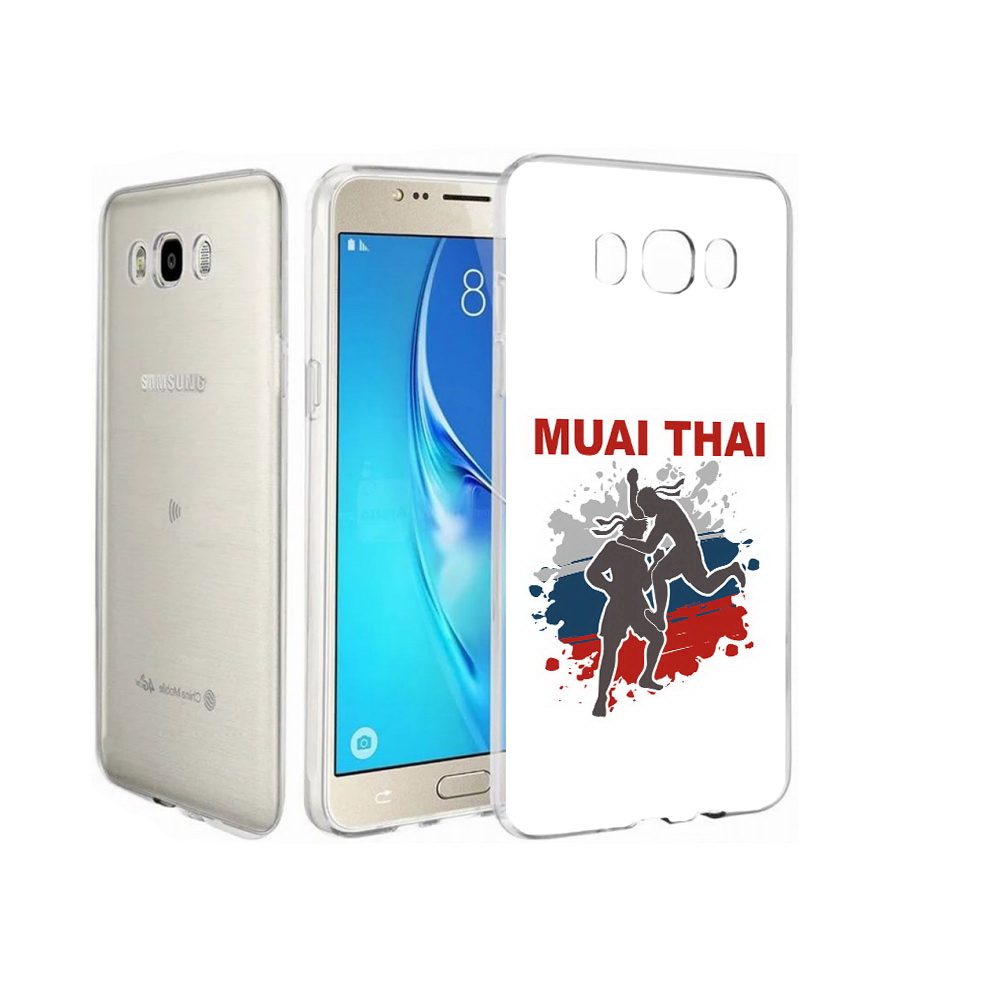 

Чехол MyPads Tocco для Samsung Galaxy J7 Муайтай, Прозрачный, Tocco