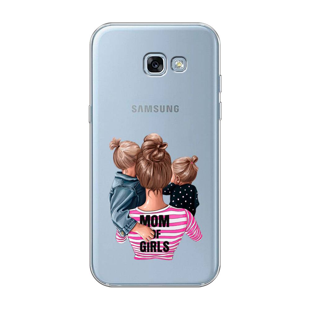 фото Чехол awog "mom of girls" для samsung galaxy a3 2017