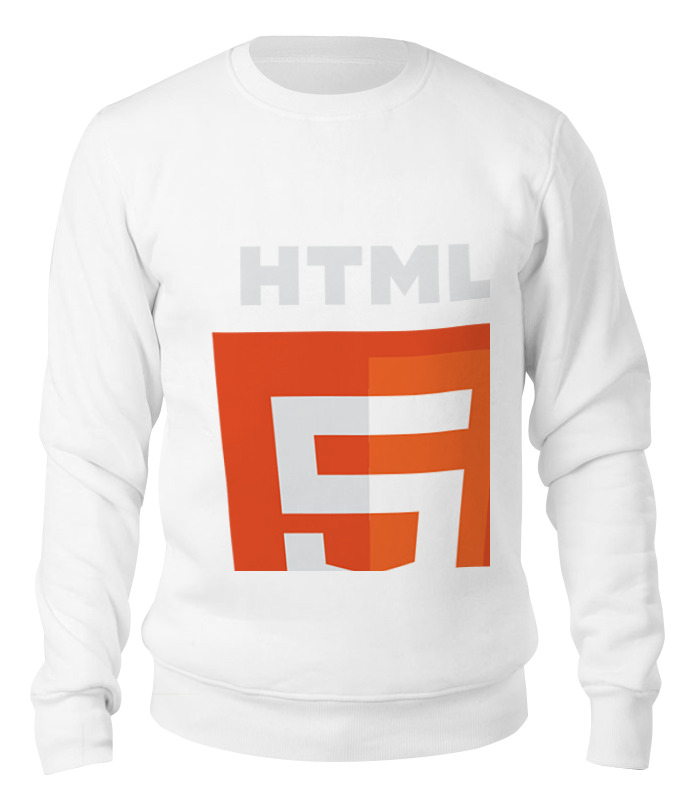 

Свитшот унисекс Printio Html5 белый XS, Html5