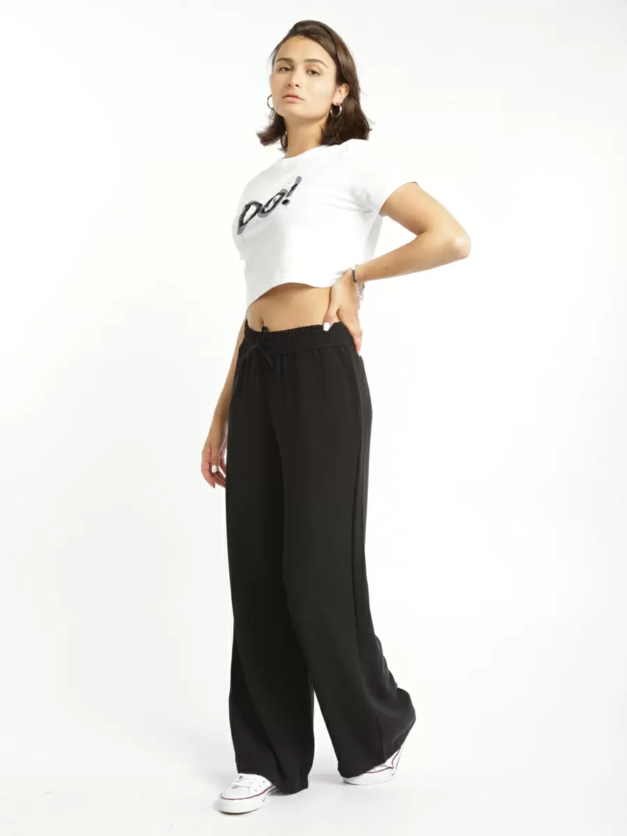 Спортивные брюки женские JOGGY SQ74521 черные XS