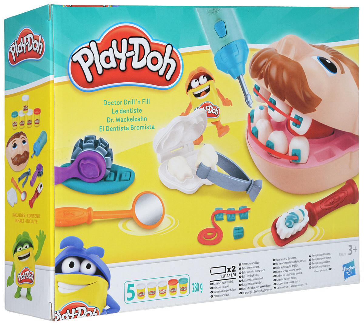 Игровой набор с пластилином Play-Doh Мистер Зубастик 6611A