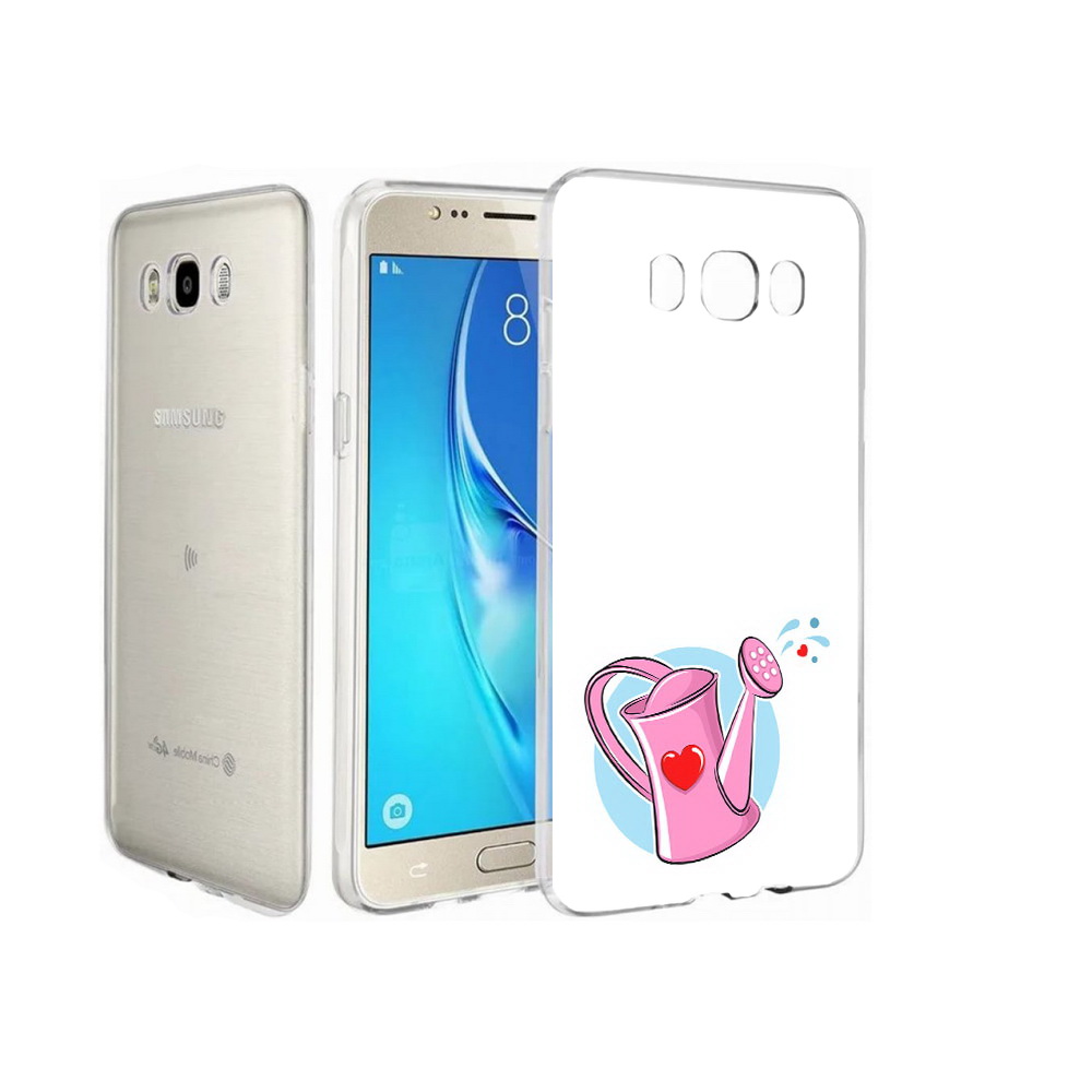 

Чехол MyPads Tocco для Samsung Galaxy J7 Лейка любви 14 февраля, Прозрачный, Tocco