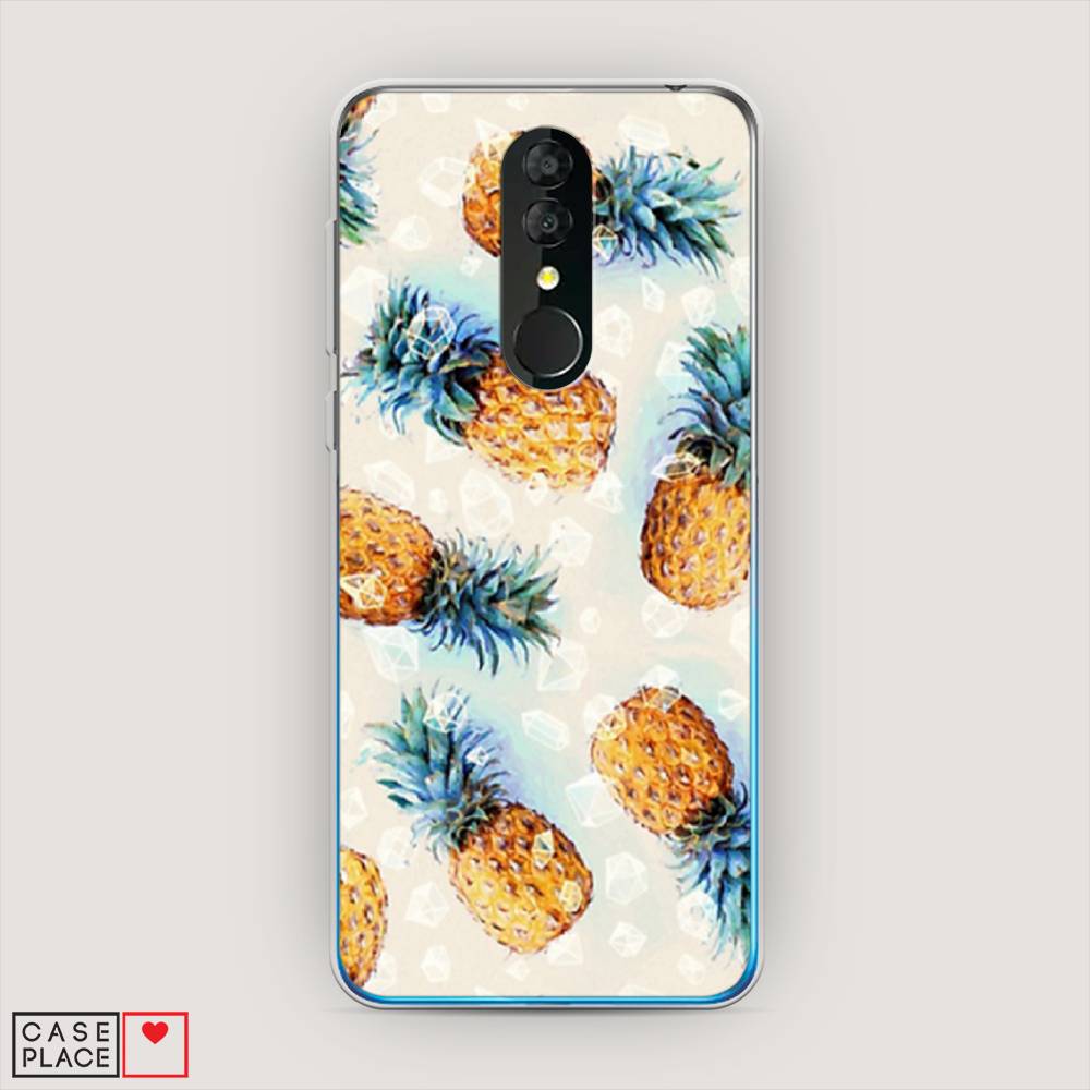 

Чехол Awog на Alcatel 3 5053Y (2019) / Алкатель 3 5053Y (2019) "Ананасы", Разноцветный, 170550-3