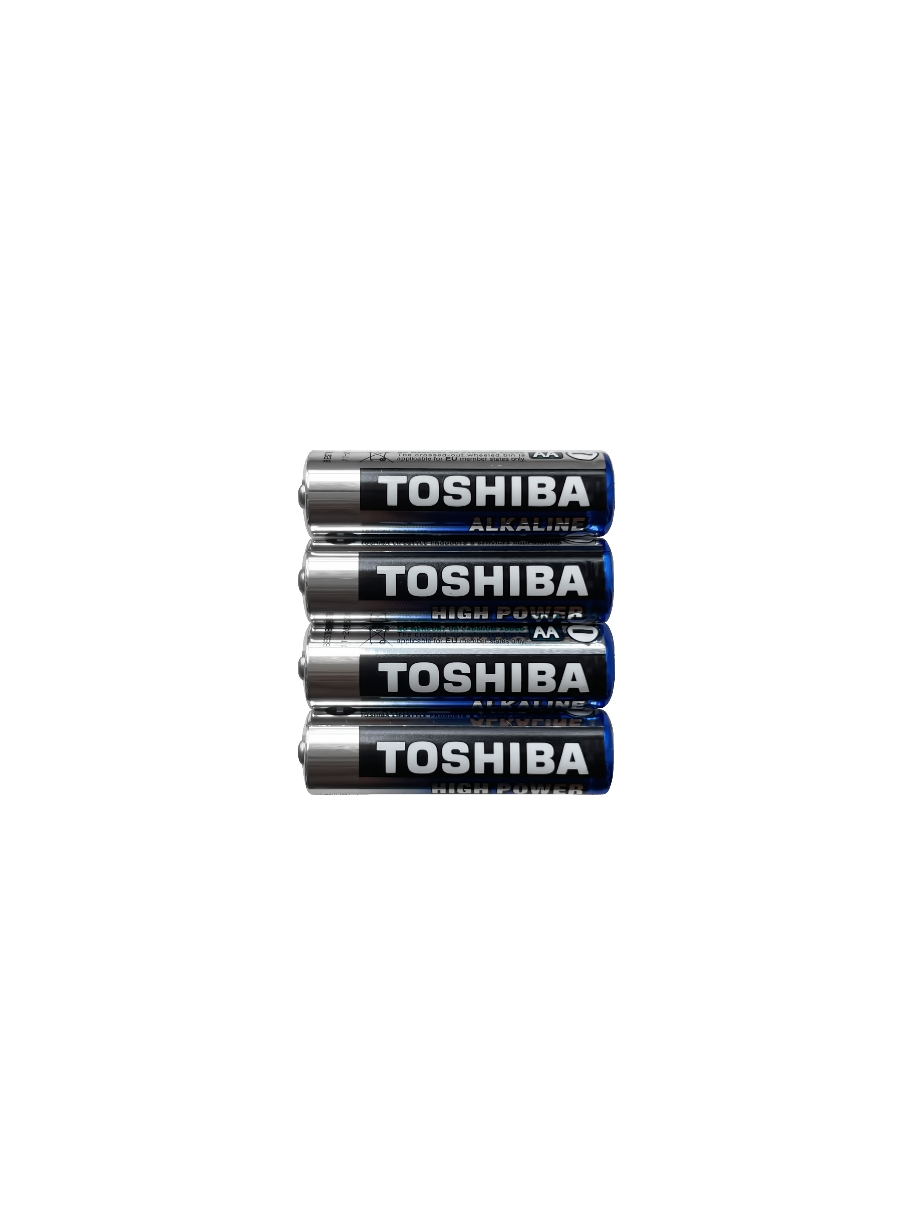 Батарейки Toshiba LR6 щелочные (alkaline) ПАЛЬЧИК High Power (4шт) AA 1,5V