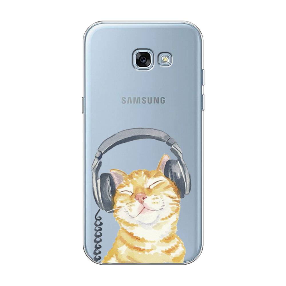 

Чехол Awog "Кот меломан" для Samsung Galaxy A3 2017