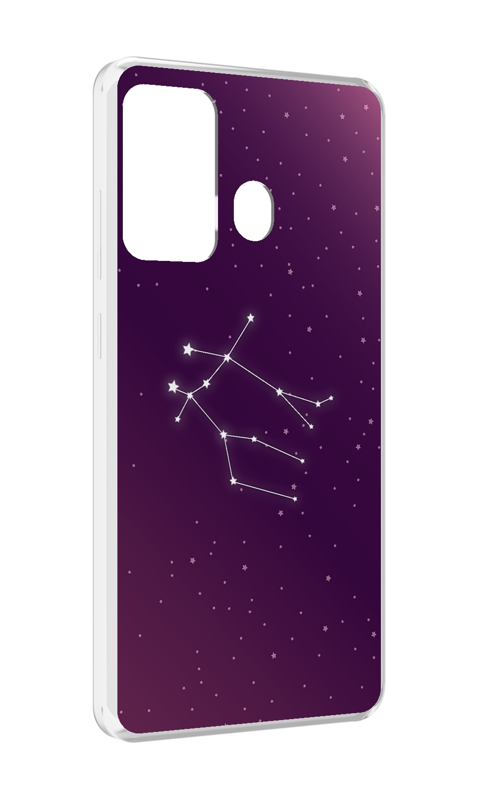 

Чехол MyPads знак-зодиака-близнецы-4 для ITEL A27 / ITEL P17, Прозрачный, Tocco