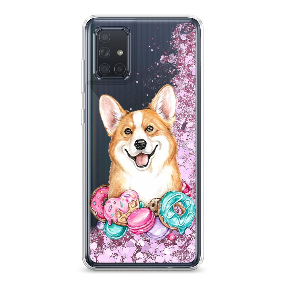 

Чехол Awog на Samsung Galaxy A71 4G "Корги и сладости", 29094-1