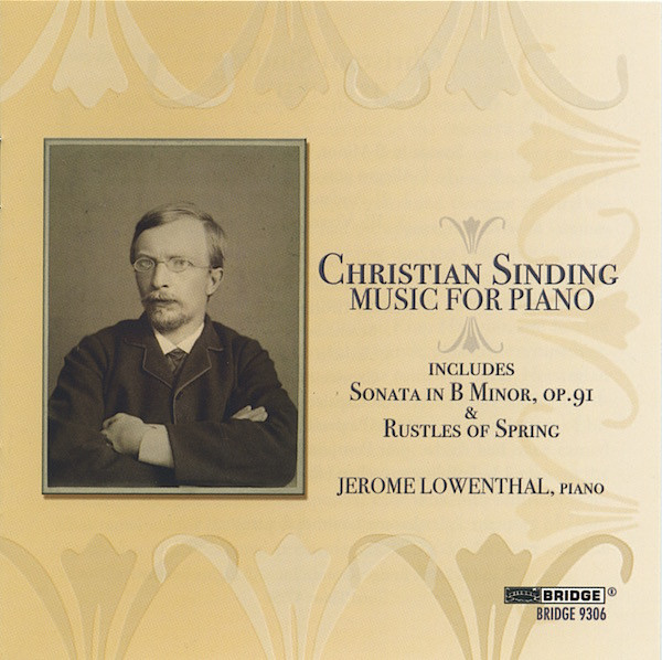 фото Sinding - music for piano (1 cd) bridge