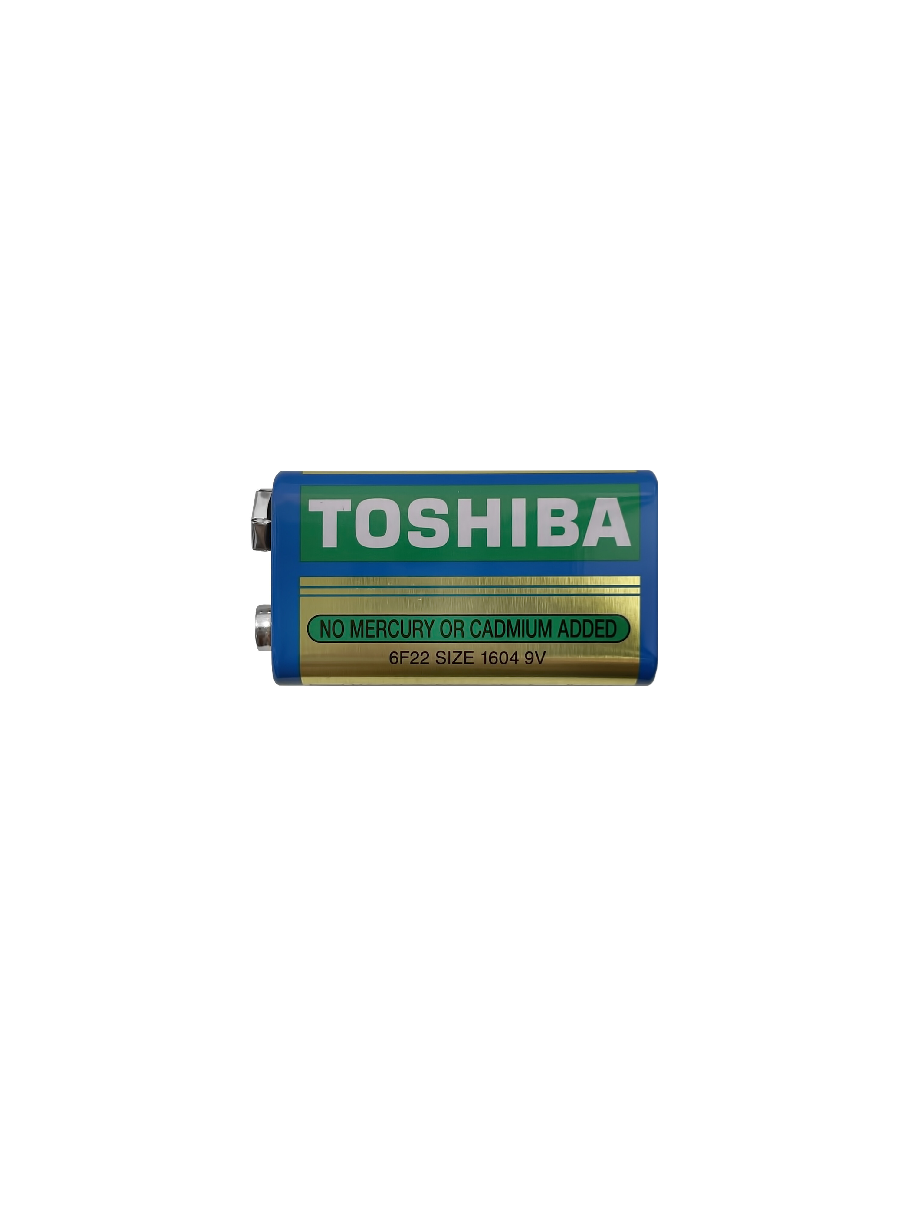 Батарейка Toshiba 6F22 солевая (zinc) КРОНА Heavy Duty (1шт) 9V