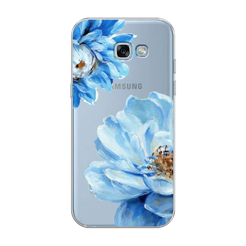 

Чехол Awog на Samsung Galaxy A3 2017 / Самсунг A3 2017 "Голубые клематисы", Голубой, 20350-8
