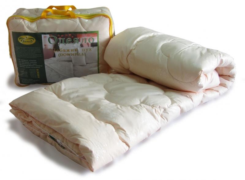 фото Одеяло "лебяжий пух" 140х205 см, чехол тик, плотность 300 г/м2 белио