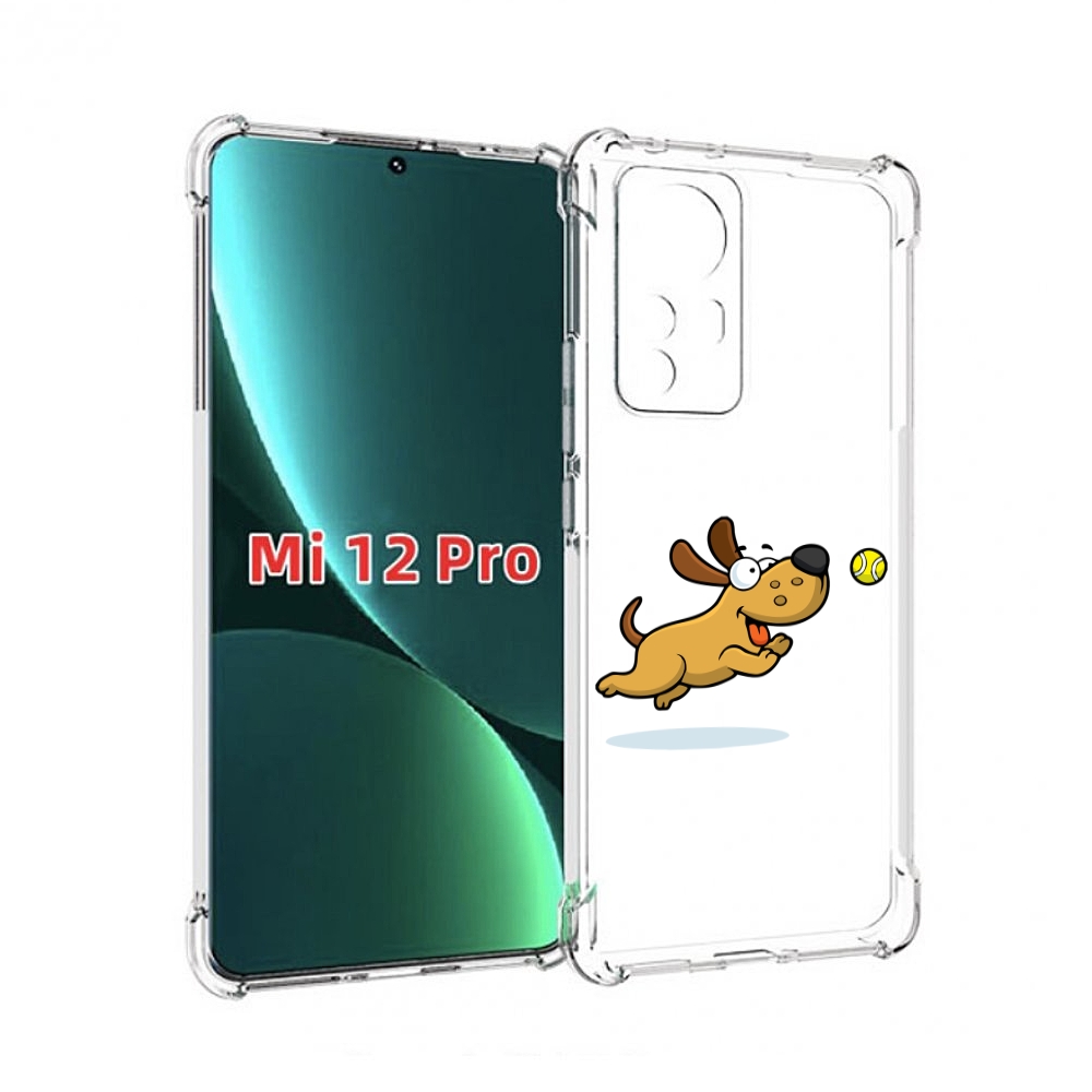

Чехол MyPads пёсик для Xiaomi 12S Pro, Прозрачный, Tocco