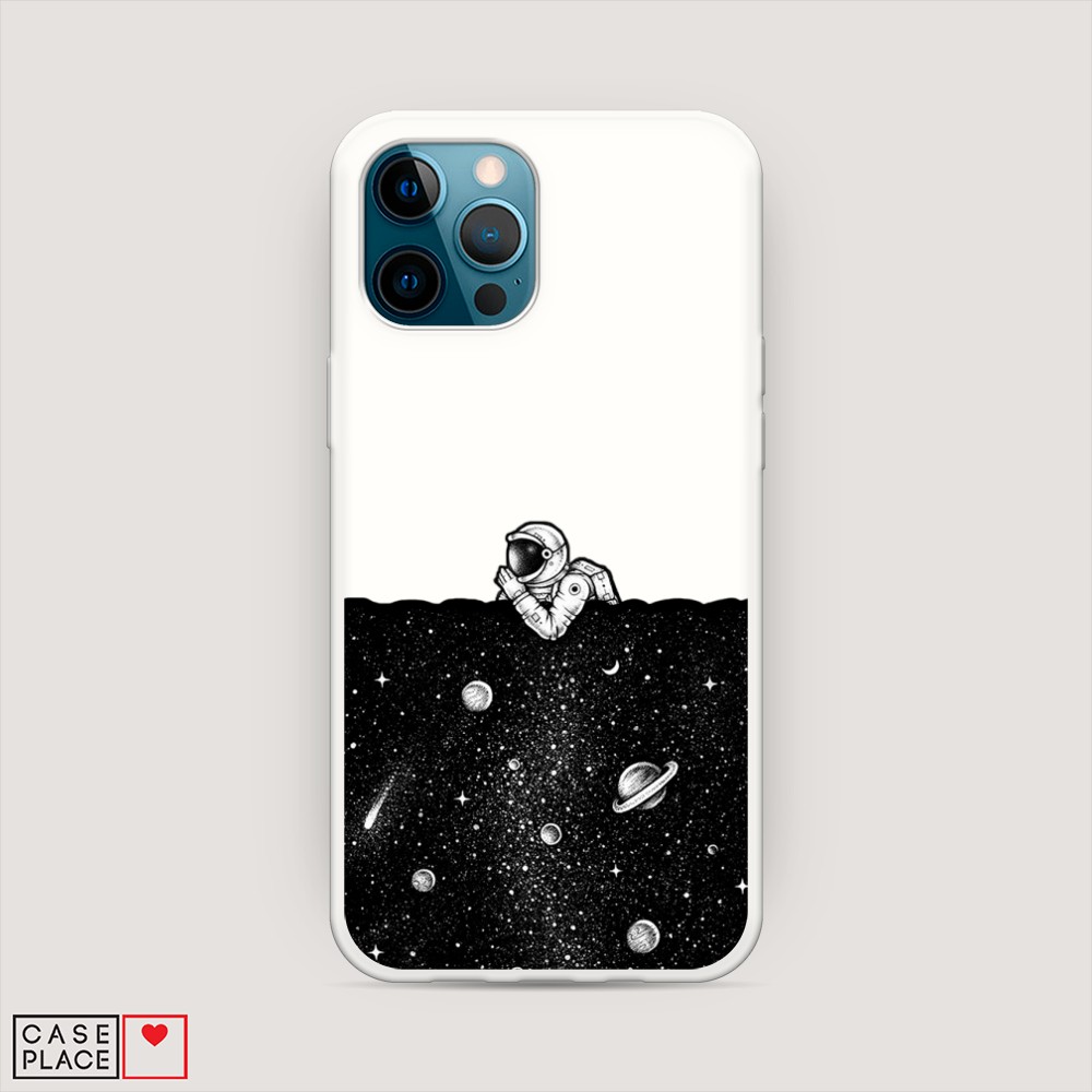 

Матовый силиконовый чехол "Космический сон" на Apple iPhone 12 Pro, 12857-1