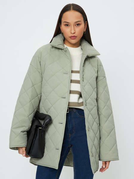 

Куртка женская ZARINA 3122408108 зеленая S, Зеленый, 3122408108