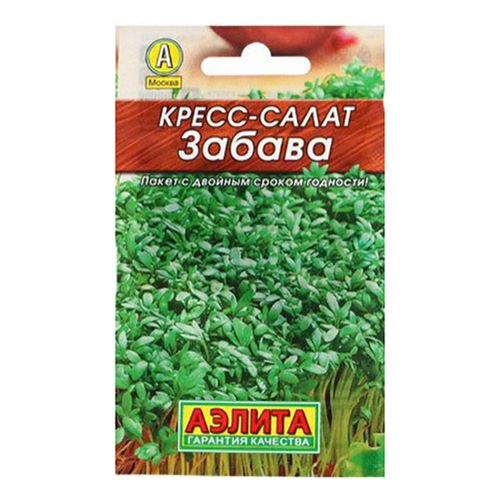 

Семена Кресс-салат Аэлита Забава 1 г