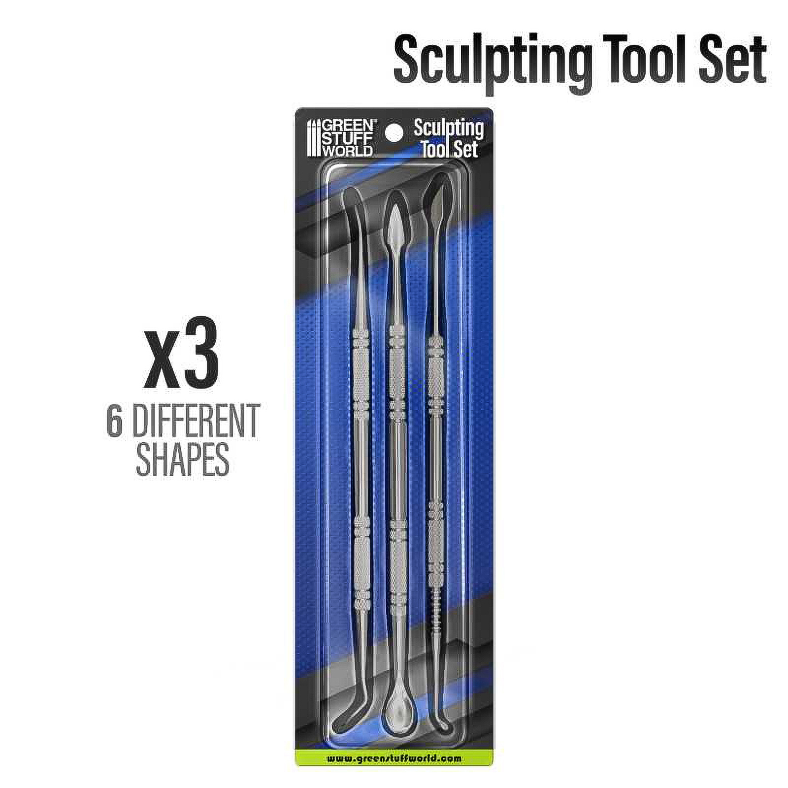 

Инструменты для лепки Green Stuff World Sculpting Tool Set, Sculpting Tool Set