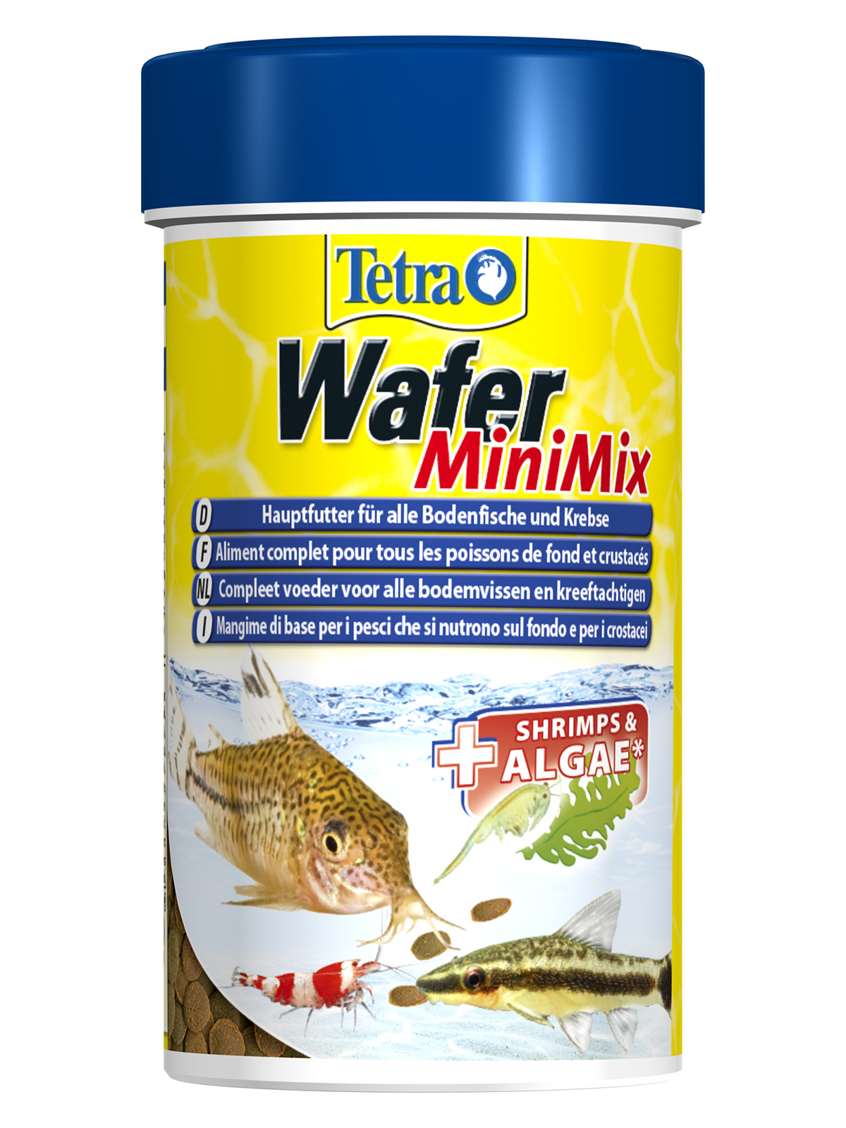 фото Корм для донных рыб tetra wafer mini mix, мелкие чипсы, 2шт по 100мл