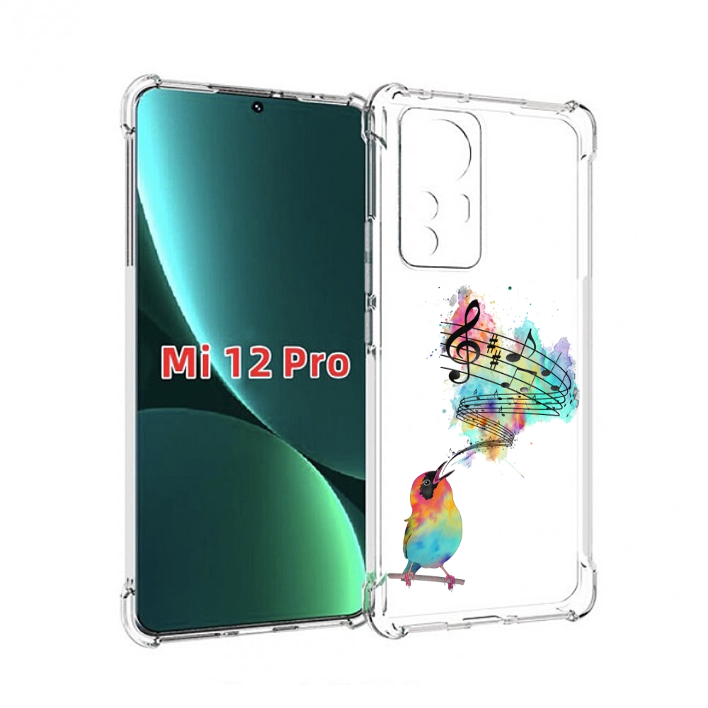 Чехол MyPads певчая птичка для Xiaomi 12S Pro