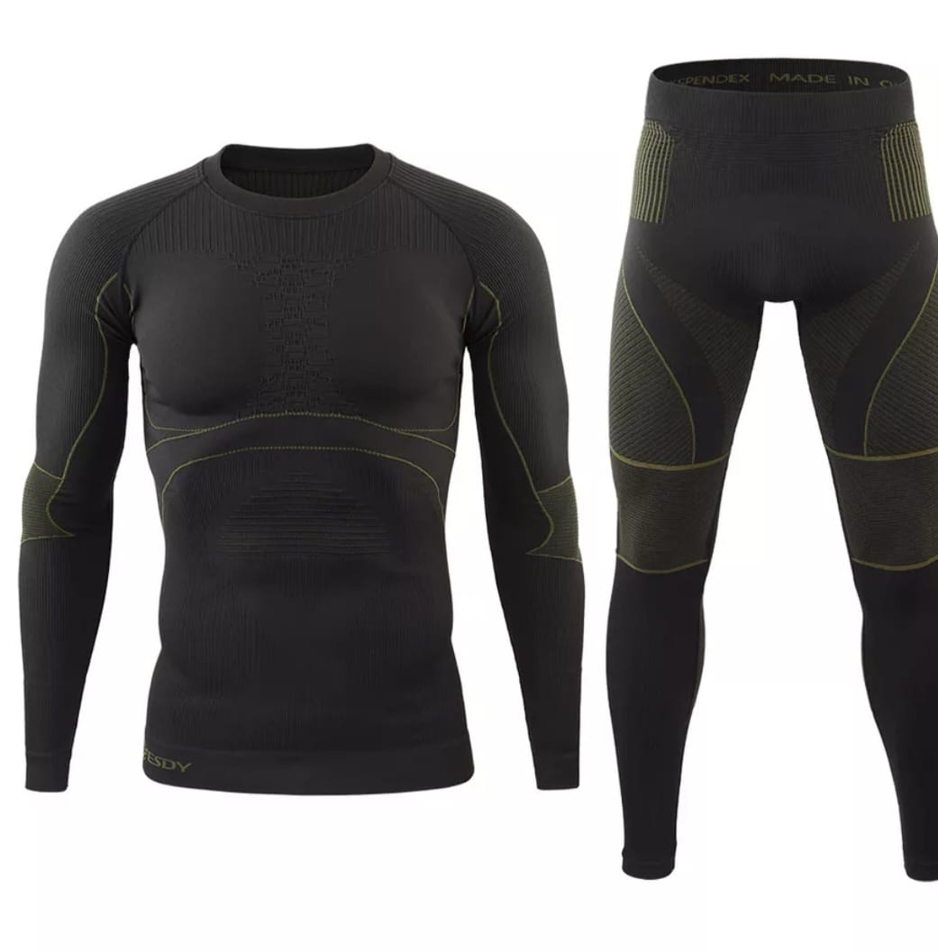 

Термобелье мужское ESDY, SPORT, черный, L, SPORT