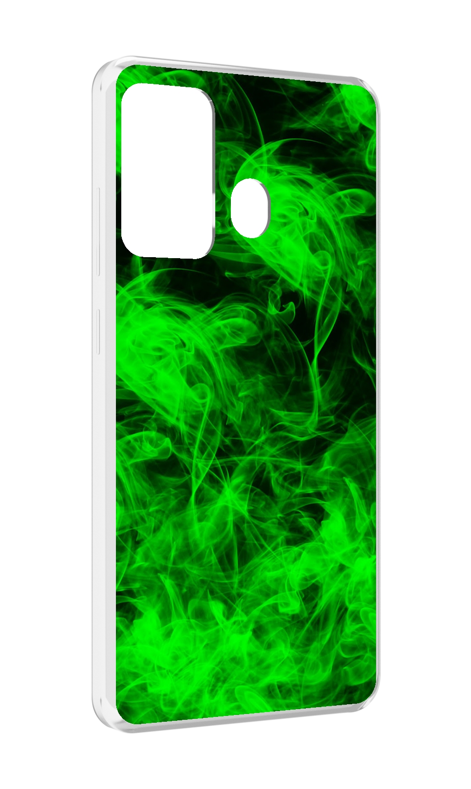 

Чехол MyPads зеленый-дымок для ITEL A27 / ITEL P17, Прозрачный, Tocco