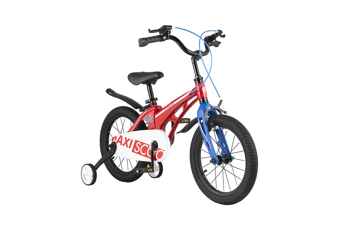фото Велосипед детский "cosmic. стандарт", двухколесный, 16", красный (2021) maxiscoo