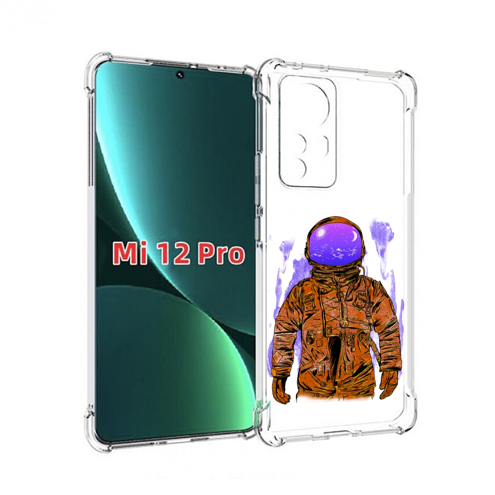 

Чехол MyPads нарисованный мужчина в скафандре для Xiaomi 12S Pro, Прозрачный, Tocco