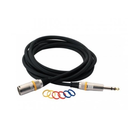 Кабель аудио 1xJack - 1xXLR Rockcable RCL 30383 D6 M BA