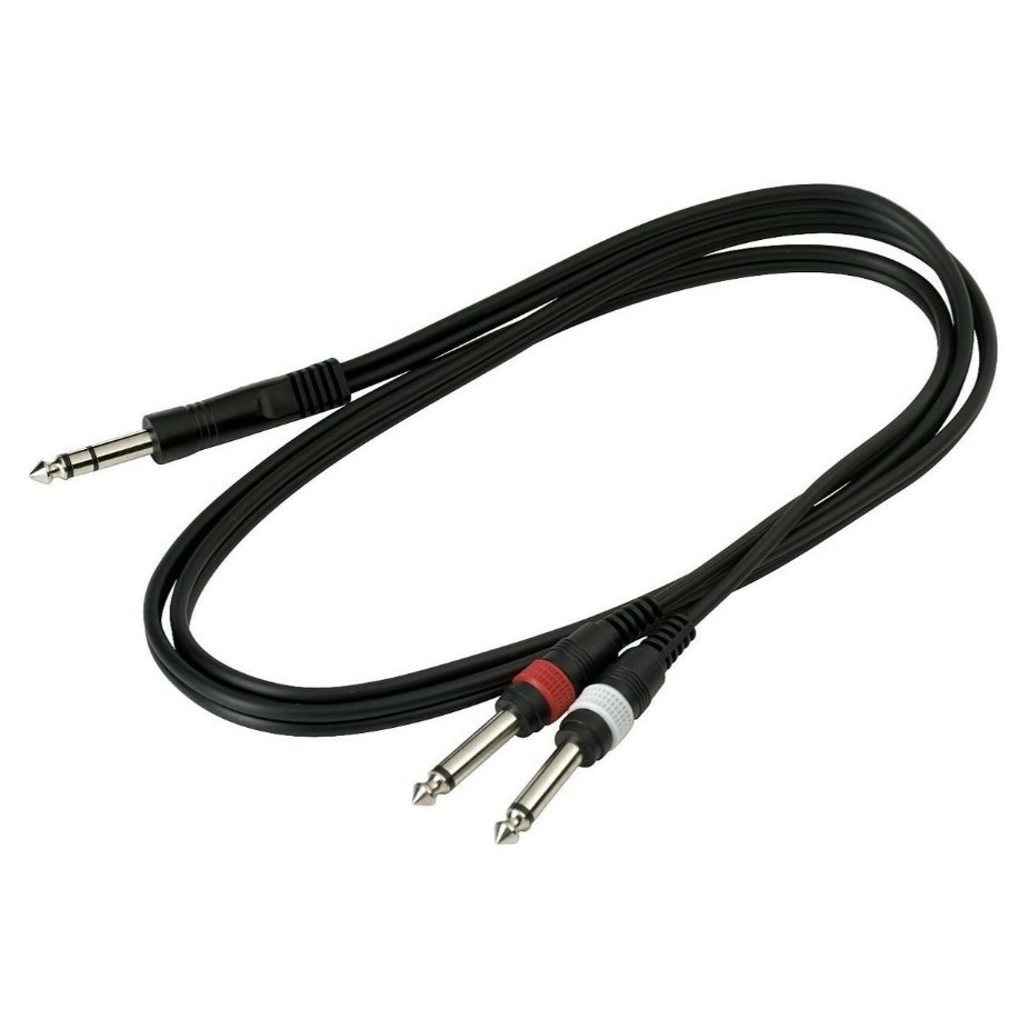 Кабель аудио 1xJack - 2xJack Rockcable RCL 20922 D4 1.5m