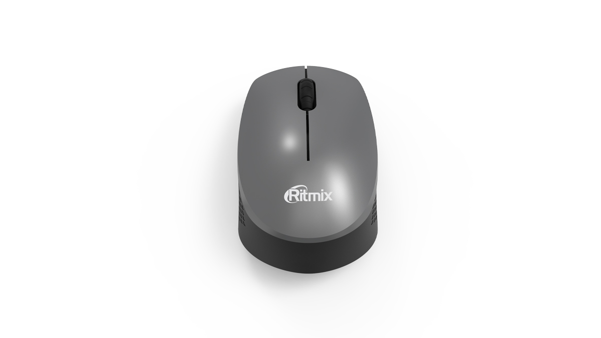 Проводная мышь Ritmix RMW-502 серый
