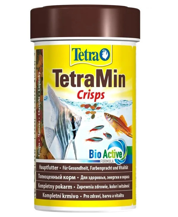 

Корм для аквариумных рыбок Tetra Tetramin Crisps чипсы, 2 шт по 100 мл