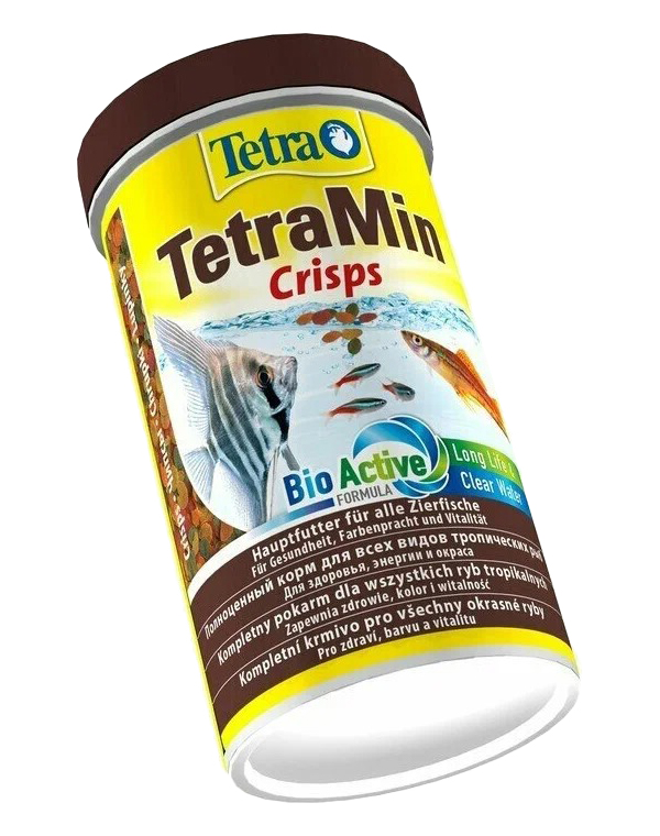 фото Tetra tetramin crisps корм чипсы для всех видов рыб (500 мл х 2 шт)