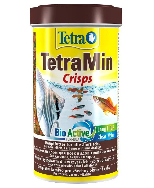 

Корм для аквариумных рыбок Tetra Tetramin Crisps чипсы, 2 шт по 500 мл